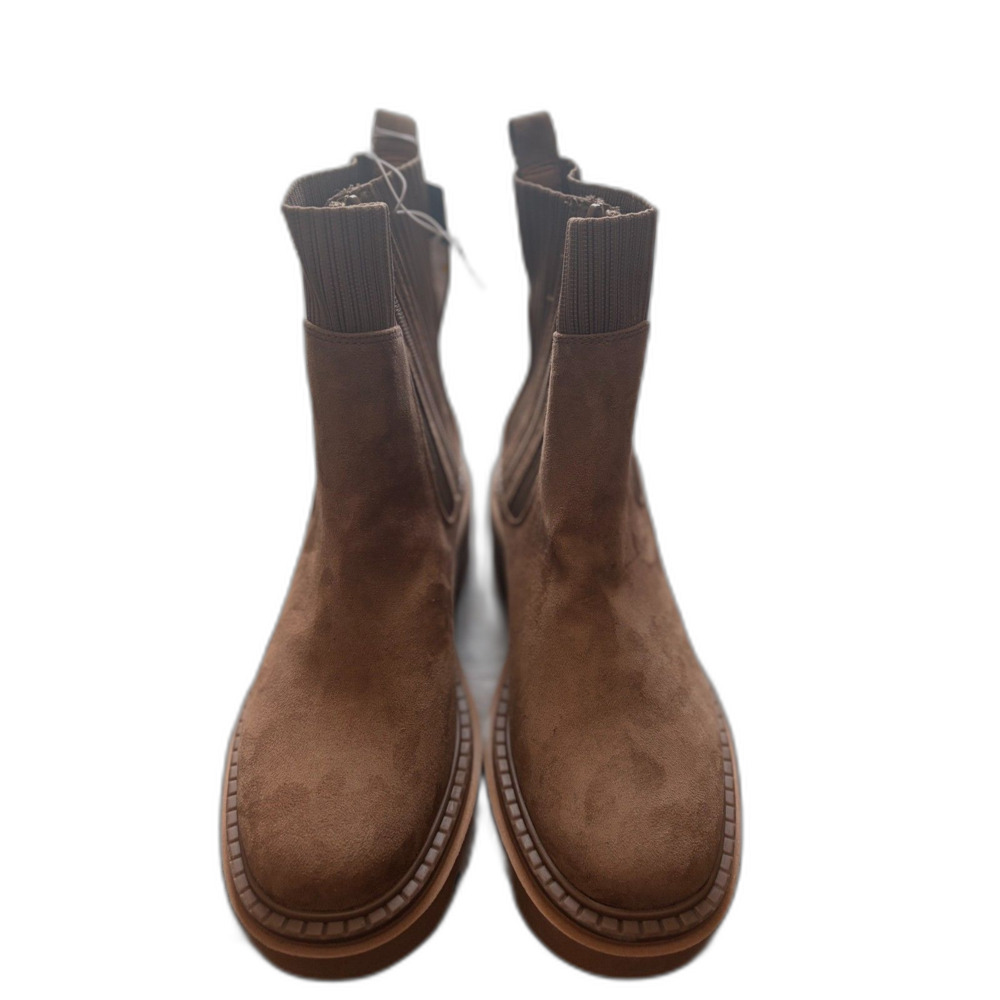 8.5 Universal Thread Chunky Ankle Sock Boots Memory Foam
